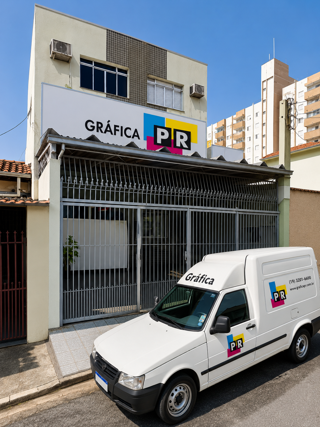 Parque gráfico da PR Artes Gráficas